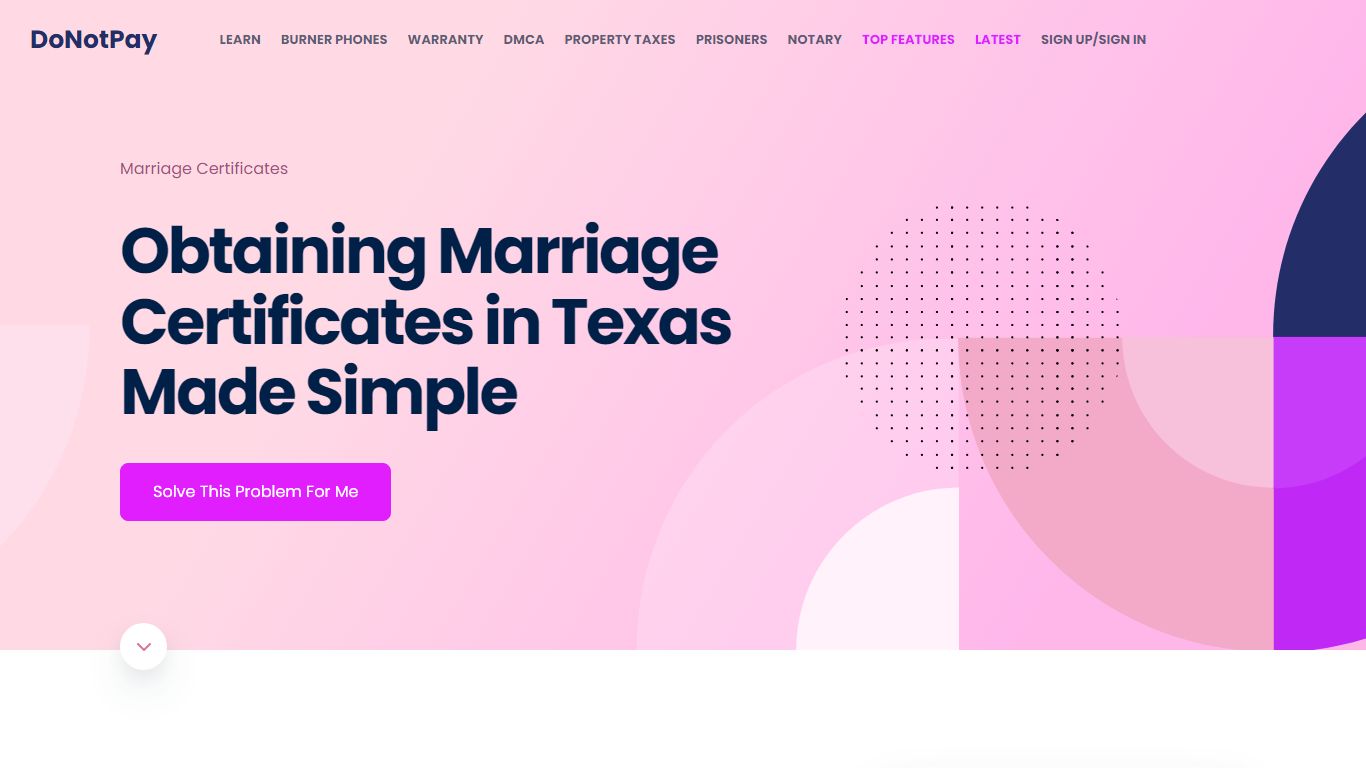 The Easy Way To Order A Texas Marriage Certificate Copy - DoNotPay